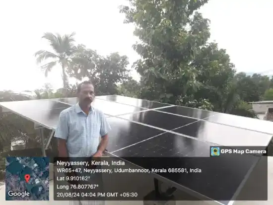 Lightning Arrester Setup